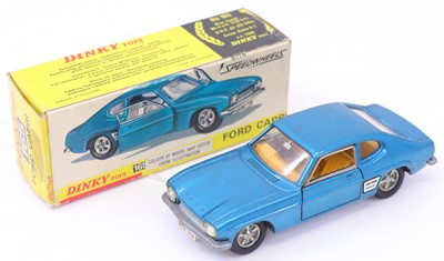 Lot 1013 - Dinky Toys No.165 Ford Capri, metallic blue...