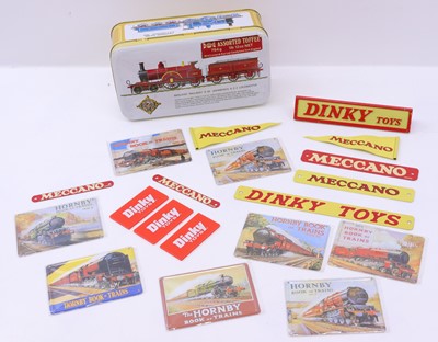 Lot 193 - Various metal & plastic signs: Eight 80 x 110...