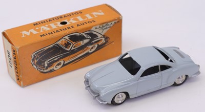 Lot 1449 - Marklin, No.8021 Karmann Ghia, light grey body...