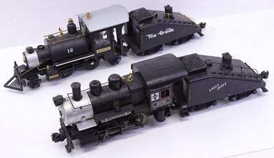 Lot 50 - Two G gauge 45mm American outline locos, to...