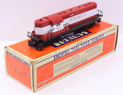 Lot 370 - Lionel 0 gauge 3 rail roller pickup GP-7...