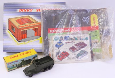 Lot 1064 - Dinky Toys No.954 Fire Station Kit Empty box,...