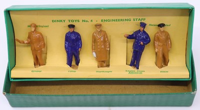 Lot 1049 - Dinky Toys 004 Engineering staff, comprising...