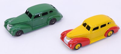 Lot 1056 - Dinky Toys group of 2 loose repainted and...