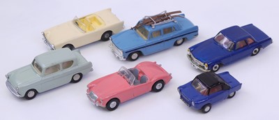 Lot 1466 - Triang Spot On Models repainted diecast group,...