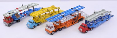 Lot 1294 - 4 various loose Corgi Toy play worn Car...