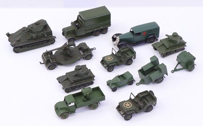 Lot 1150 - Collection of loose Dinky Toy pre and post war...