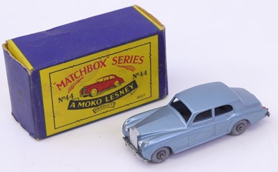 Lot 1327 - Matchbox Moko Lesney No.44 Rolls-Royce Silver...