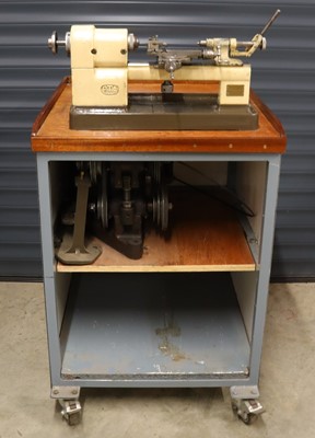 Lot 19 - Pultra 1750 Lathe, motorised on stand with...