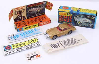 Lot 1275 - Corgi Toys No.261 James Bond Aston Martin DB5,...