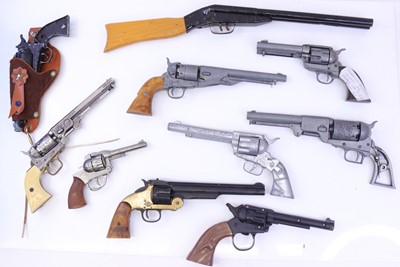 Lot 1761 - Collection of replica and cap guns, mixed...
